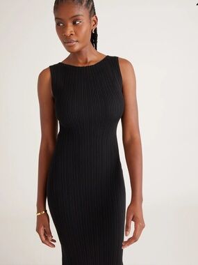 Abercrombie & Fitch Slash Maxi Sweater Dress